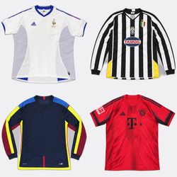 Adidas Nike Football Shirts