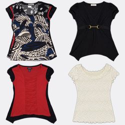 Women's Short Sleeve Blouses