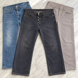 Jeans denim de perna reta Levi's