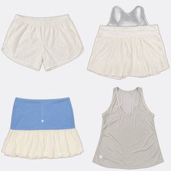 Lululemon Activewear Oberteile, Shorts und Legging..