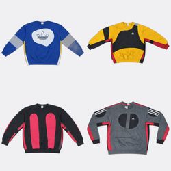 Upcycle Adidas Crewneck Sweatshirts