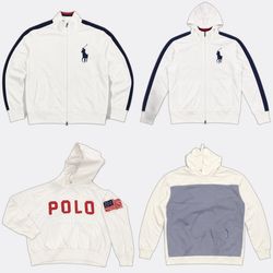 Sweat-shirts à capuche et vestes de survêtement Po..