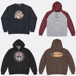 Harley-Davidson & Hard Rock Cafe & Hoodies