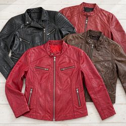 Sélection de vestes en cuir 10