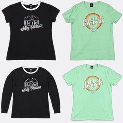 CR12921 Vintage Harley Baby Tees