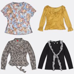 Patterned Blouses
