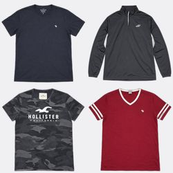Lot de T-shirts Hollister Abercrombie & Fitch