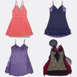 Assorted Women's Babydoll Lingerie and Slip Dresse..