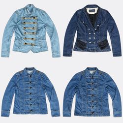 Military Style Denim Jackets