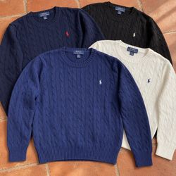 Polo Ralph Lauren Cable Knit Sweaters