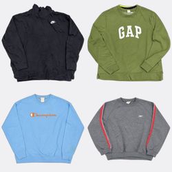 Champion Fila Crewneck Sweatshirts
