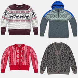 Vintage Fair Isle Knitwear Sweaters and Cardigans