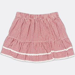 REP001 Upgecycelter Y2K-Rüschennrock