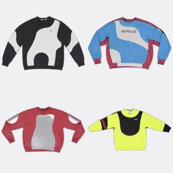 Upcycling-Mix Marken Crewneck-Sweatshirts-Lot