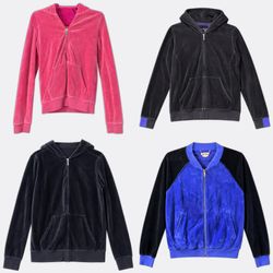 Juicy Couture Velour Hoodies and Jackets