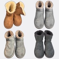 AS003 UGG Genuine Suede Sheepskin Boots – Gemischt..