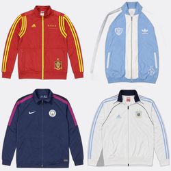 Adidas Nike Track Jackets