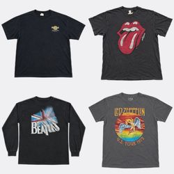 CR13045 Vintage Music T shirts