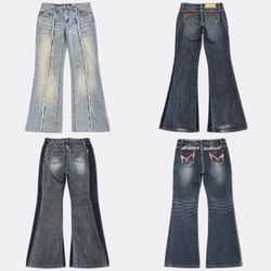Denim Flare Jeans Selection