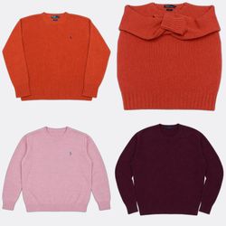 Polo Ralph Lauren heavy Round Neck Sweaters