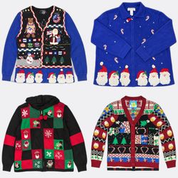 Wholesale Vintage Christmas Sweaters Bundle | 10pc..