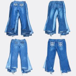 Ausgewählte Jeans mit Schlag