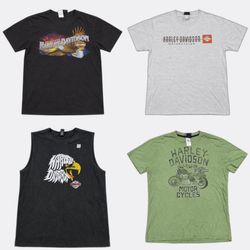 RV5248 Harley-Davidson Printed T-Shirts