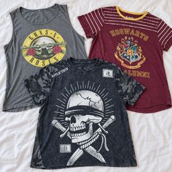 Affliction Volcom Graphic Printed T-Shirts