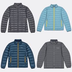 Columbia Zip Up Puffer Jackets