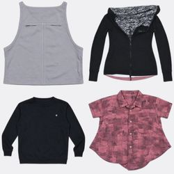 Lululemon Zip Up Track Jackets