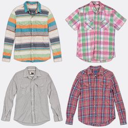 Western Button-Up Shirts - BUNDLE 15