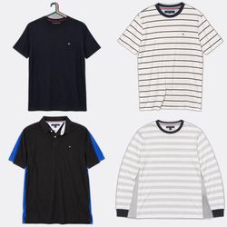 Tommy Hilfiger Polo & Crew Neck T-Shirts - BUNDLE ..