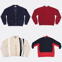 Suéteres de malha Burberry Barbour