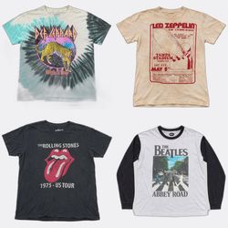 CR13681 Vintage Music T-Shirts Bundle