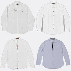 Balmain Fred Perry Button-up Shirts