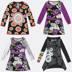 Desigual Printed Casual Mini Dresses