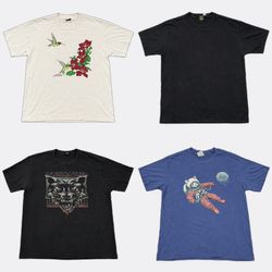 Snap-on Graphic T-Shirts