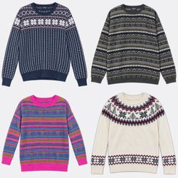 (FV-2839) Profilo Round Neck Sweaters