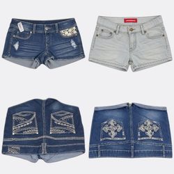 Md115 denim short/skirt 6p 28/9/26