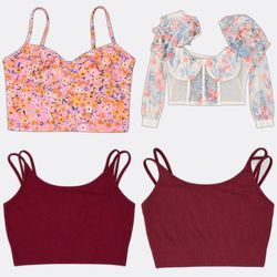 Bustiers in Various Styles and Colors