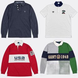 Gant Umbro  kappa timberland Men's Rugby Shirts 10..