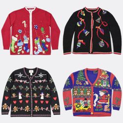 Neuheit Feiertag Weihnachtscardigans