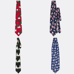 Christmas Holiday Novely Ties