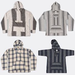 Baja Stripe Drug Rug Hoodies