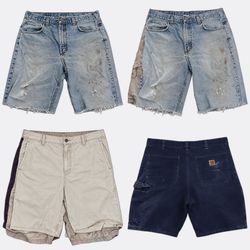 CR13321 Vintage Carhartt Shorts Bundle