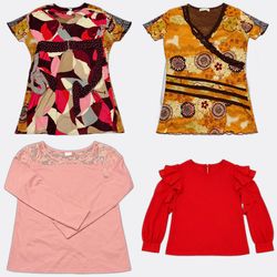 Printed Women Tops and Blouses Selection