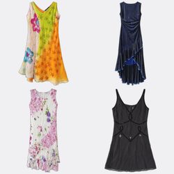Th60 midi maxi dress -7p 16/10/26 Woman Vintage Pa..