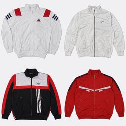 TS003 Vintage Adidas Umbro Track Jackets