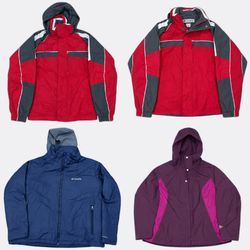 Columbia Outdoor Hooded Winter Jackets