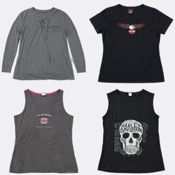 CR13216 Harley-Davidson Printed T-Shirts